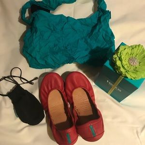 Tieks Cardinal Red Size 7.  $150 firm.